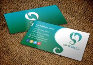 Design de Carte de Visite par chandrayaan.creative pour CryoPure Spa, LLC. | Design : #9209796