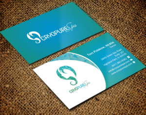 Design de Carte de Visite par chandrayaan.creative pour CryoPure Spa, LLC. | Design : #9209865