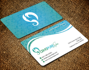 Design de Carte de Visite par chandrayaan.creative pour CryoPure Spa, LLC. | Design : #9209869