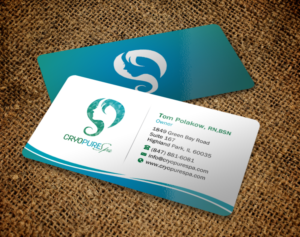 Design de Carte de Visite par chandrayaan.creative pour CryoPure Spa, LLC. | Design : #9209870