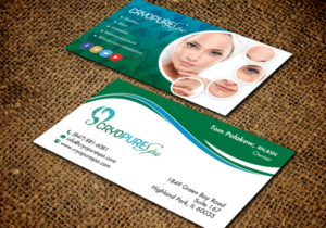 Design de Carte de Visite par chandrayaan.creative pour CryoPure Spa, LLC. | Design : #9216632