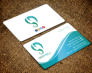 Business Card Design by chandrayaan.creative for CryoPure Spa, LLC. | Design: #9249042