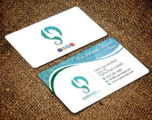 Business Card Design by chandrayaan.creative for CryoPure Spa, LLC. | Design: #9249045