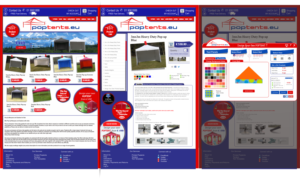 Diseño Web por salmazhafirah para Poptents.eu | Diseño: #9210368