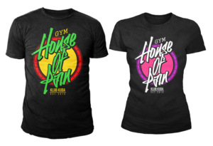 House of Pain Gym TShirt design  | Diseño de Camiseta por Rockalight