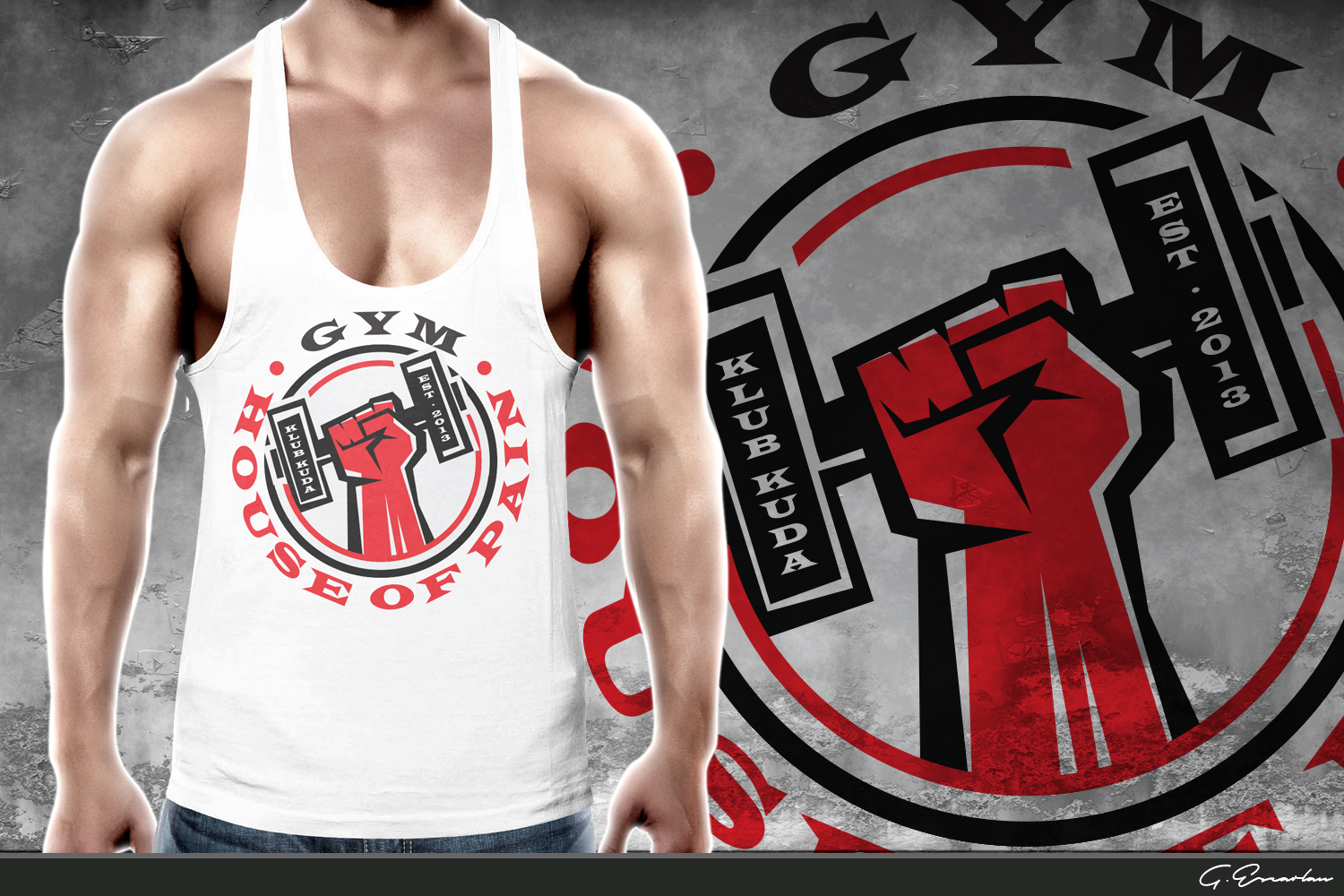 T-shirt Design by gekgrfx for Klub Kuda | Design #9268918