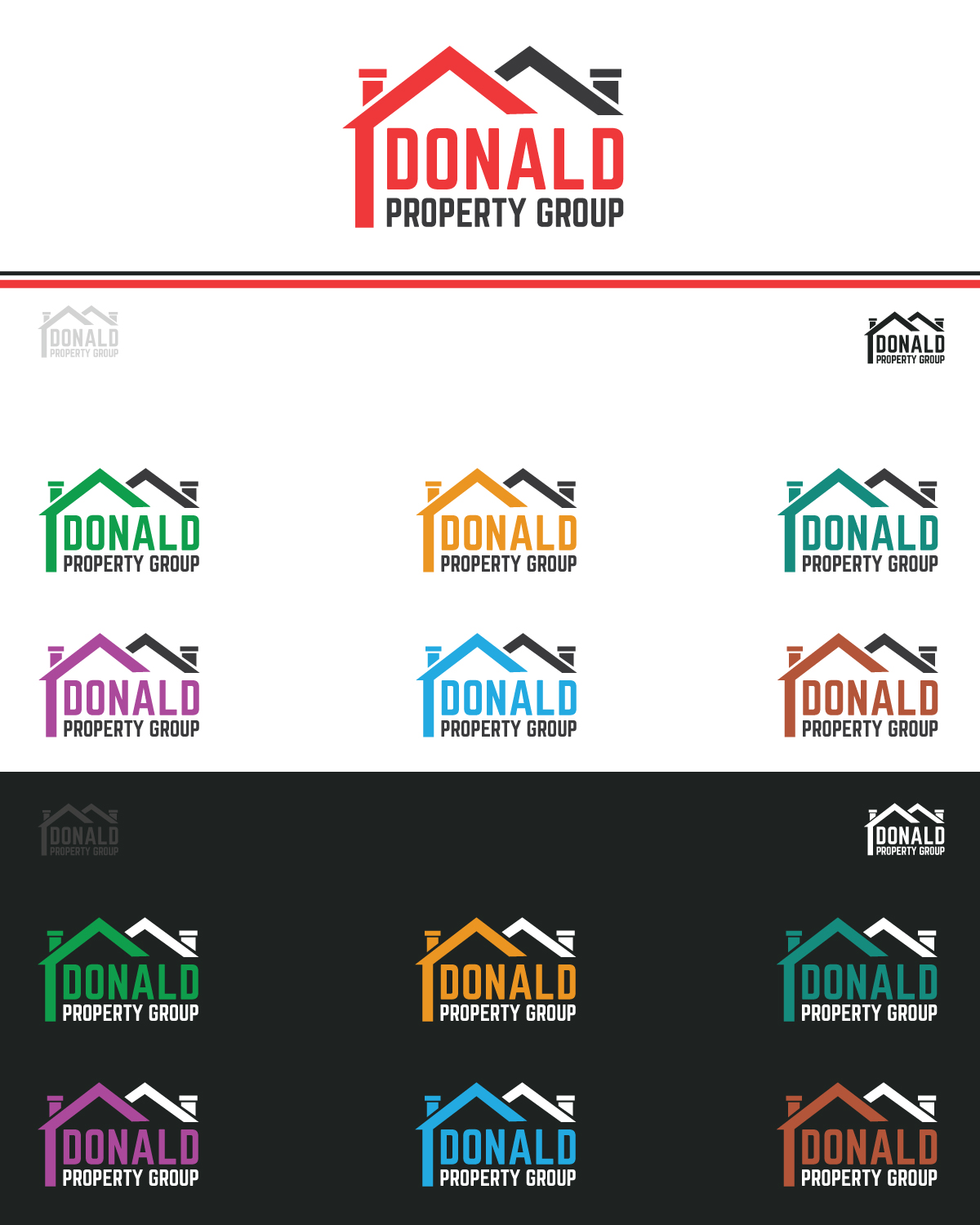 Logo Design by Infinity for Donald Property Group | Design #9251013