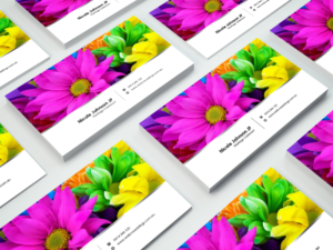 Nicole Johnson | Design de Carte de Visite par Satyajit Sil Creations