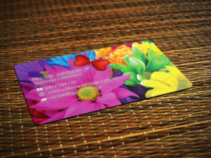Nicole Johnson | Business Card Design by Riz'