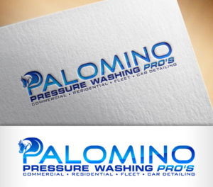 Logo Design by nivleik for Palomino Pressure Washing | Design: #9202766