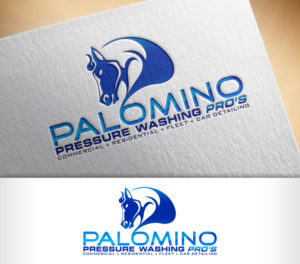 Logo Design by nivleik for Palomino Pressure Washing | Design: #9203431