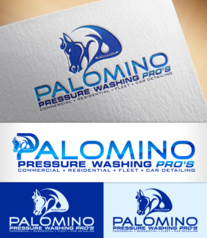 Logo Design by nivleik for Palomino Pressure Washing | Design: #9205017