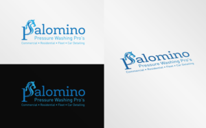 Logo Design by Grafactory for Palomino Pressure Washing | Design: #9263741