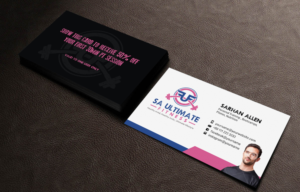 Diseño de Tarjeta de Presentación por INDIAN_Ashok para SA Ultimate Fitness | Diseño: #9197756