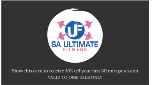 Business Card Design by Urbanique for SA Ultimate Fitness | Design: #9207098