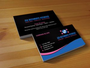 Business Card Design by Creations Box 2015 for SA Ultimate Fitness | Design #9211885