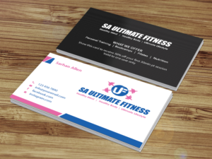 Business Card Design by Creations Box 2015 for SA Ultimate Fitness | Design: #9211895