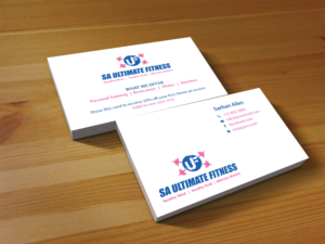 Business Card Design by Creations Box 2015 for SA Ultimate Fitness | Design: #9211904