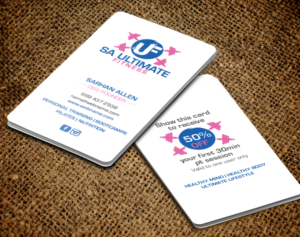 Business Card Design by chandrayaan.creative for SA Ultimate Fitness | Design: #9209756