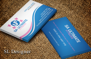 Diseño de Tarjeta de Presentación por SL Designer para SA Ultimate Fitness | Diseño: #9195479