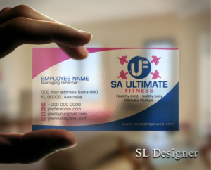 Business Card Design by SL Designer for SA Ultimate Fitness | Design: #9201856