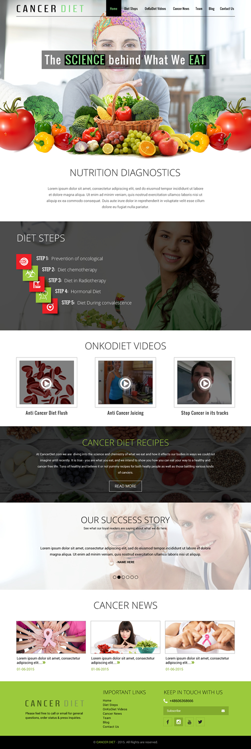 Web Design by rightway for this project | Design #9209243