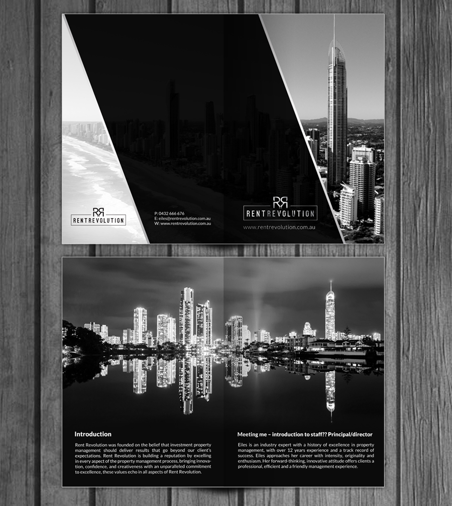 Brochure Design by debdesign for Rent Revolution | Design #9237696