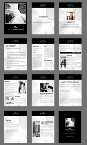 Diseño de Brochure por pivotaldesign.biz para Rent Revolution | Diseño: #9224112