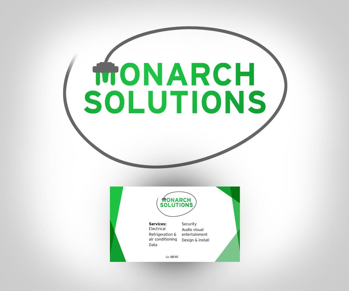 Visitenkarten-Design von Harry Butt für Monarch Solutions | Design #2062171