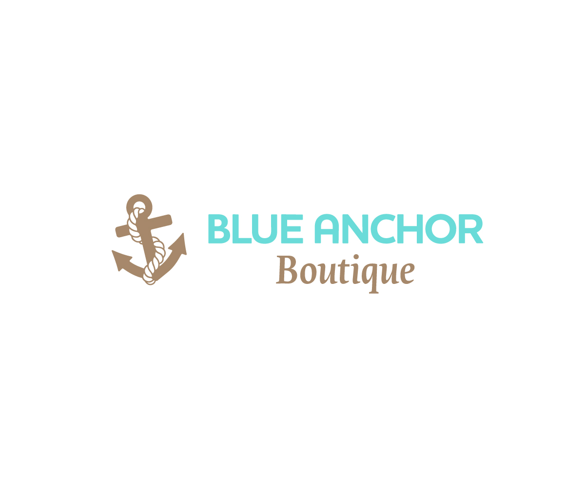 Logo-Design von Davaus für Blue Anchor Boutique | Design #9203716
