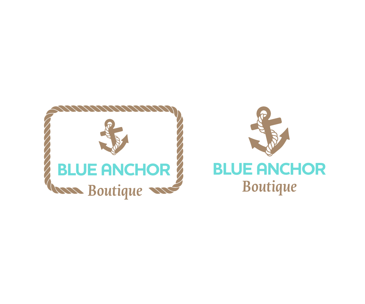 Diseño de Logo por Davaus para Blue Anchor Boutique | Diseño #9203717