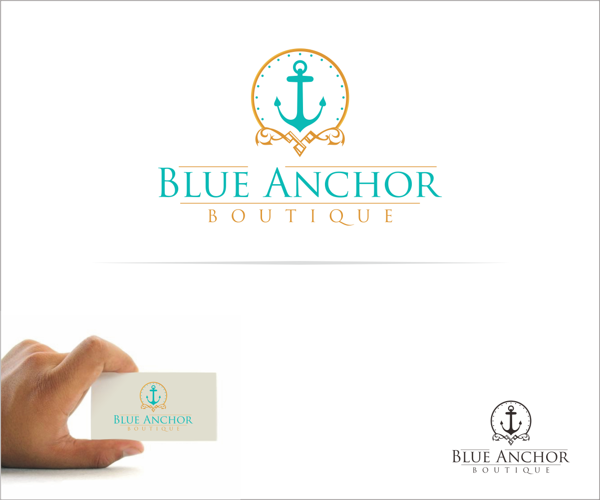 Logo-Design von haszart für Blue Anchor Boutique | Design #9209932
