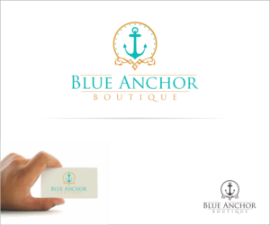 Logo Design by ardi for Blue Anchor Boutique | Design #9209932
