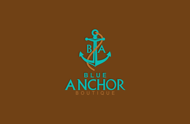 Logo Design by pa2pat for Blue Anchor Boutique | Design #9204693