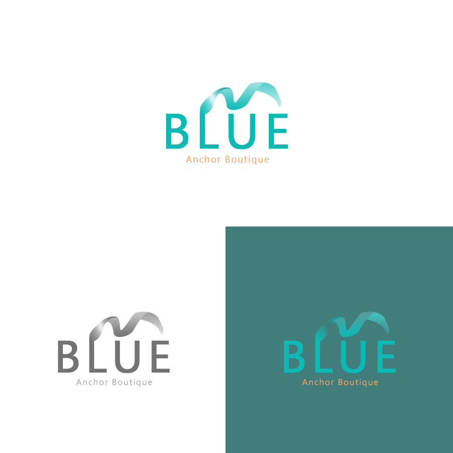 Logo Design by Creative Ants for Blue Anchor Boutique | Design #9211679