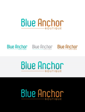 Diseño de Logo por Creative Ants para Blue Anchor Boutique | Diseño: #9211784