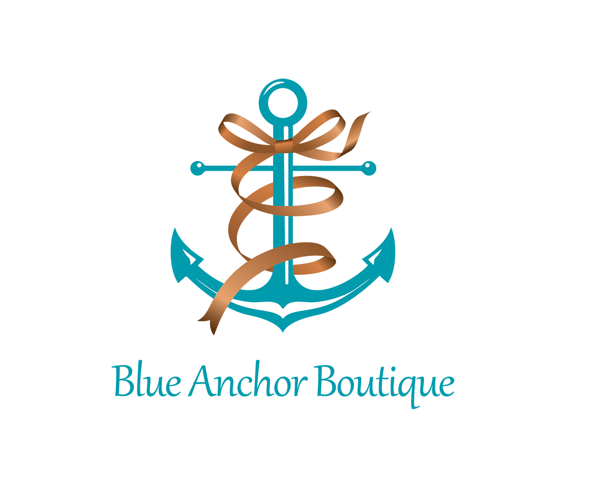 Diseño de Logo por RM/Creative Co. para Blue Anchor Boutique | Diseño #9204554