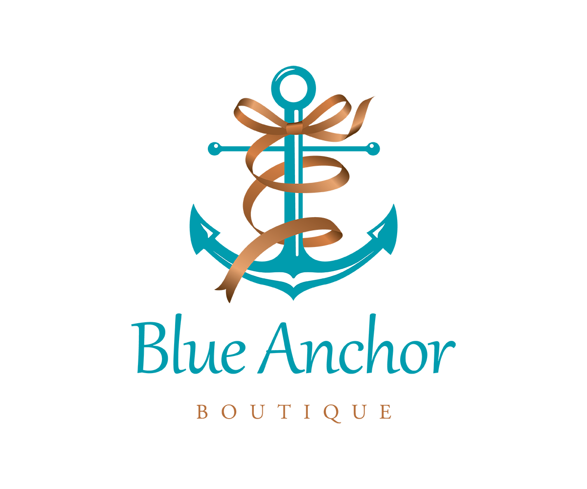 Diseño de Logo por RM/Creative Co. para Blue Anchor Boutique | Diseño #9209319