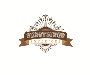 Logo Design by Curly Cat Lab for Ghostwood Interiors | Design: #9456412