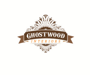 Logo Design by Curly Cat Lab for Ghostwood Interiors | Design: #9456414