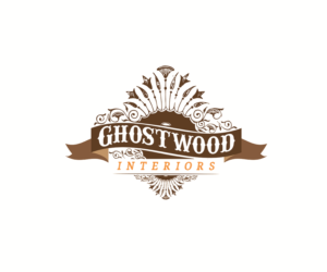 Logo Design by Curly Cat Lab for Ghostwood Interiors | Design: #9459155