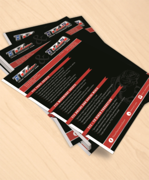 TTZ one page capabilities flier | Design de Flyer par Kristijan Trajchev