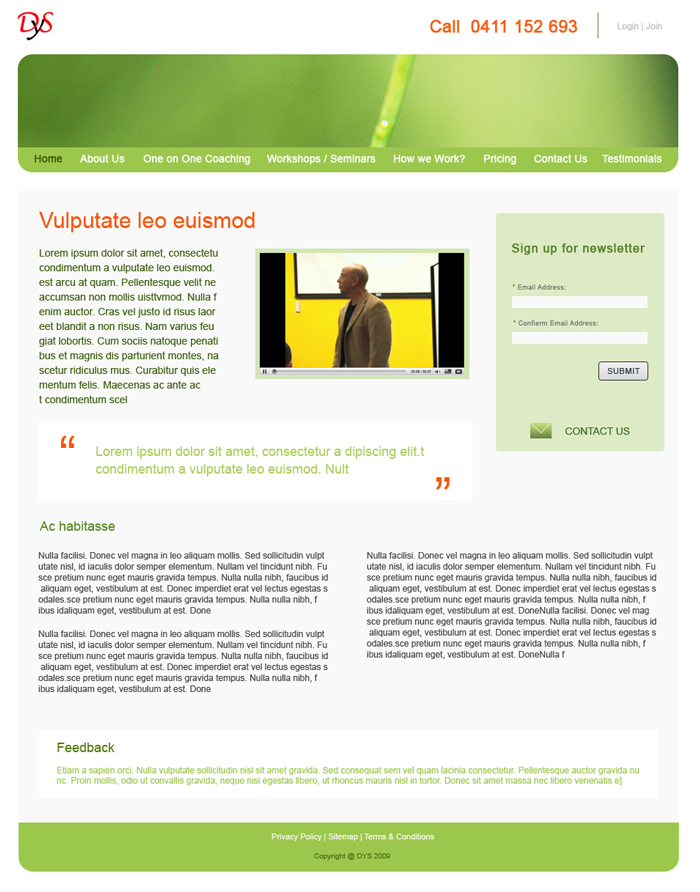 Web Design par riki pour VERVE Online | Design #16149