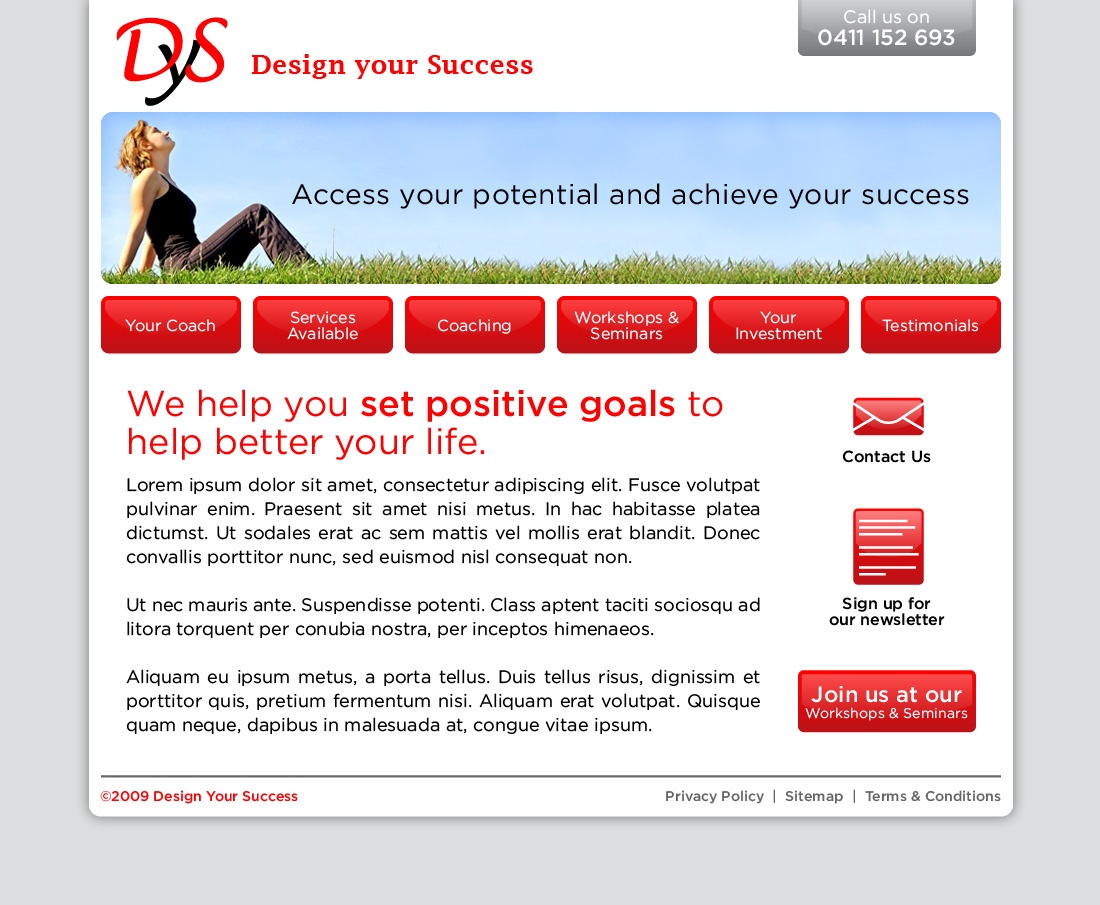 Web Design by FireSide Design for VERVE Online | Design #16775