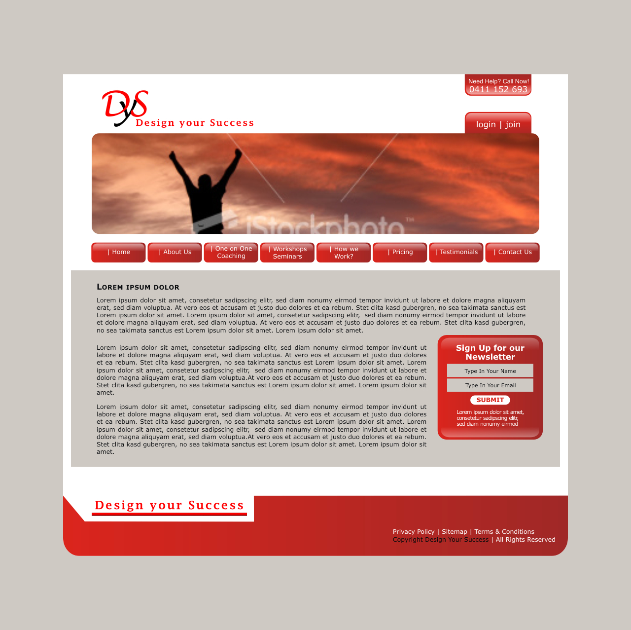 Diseño Web por SiddKidd para VERVE Online | Diseño #16582
