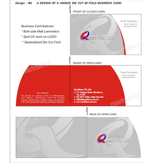 Visitenkarten-Design von marktek14 für dieses Projekt | Design #2042250