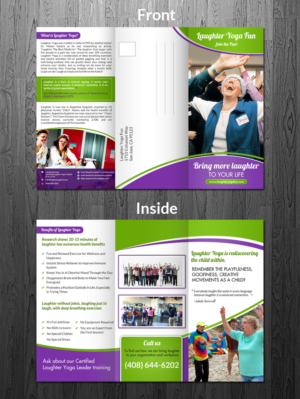 Flyer Design by debdesign for Laughter Yoga Fun | Design: #9215813