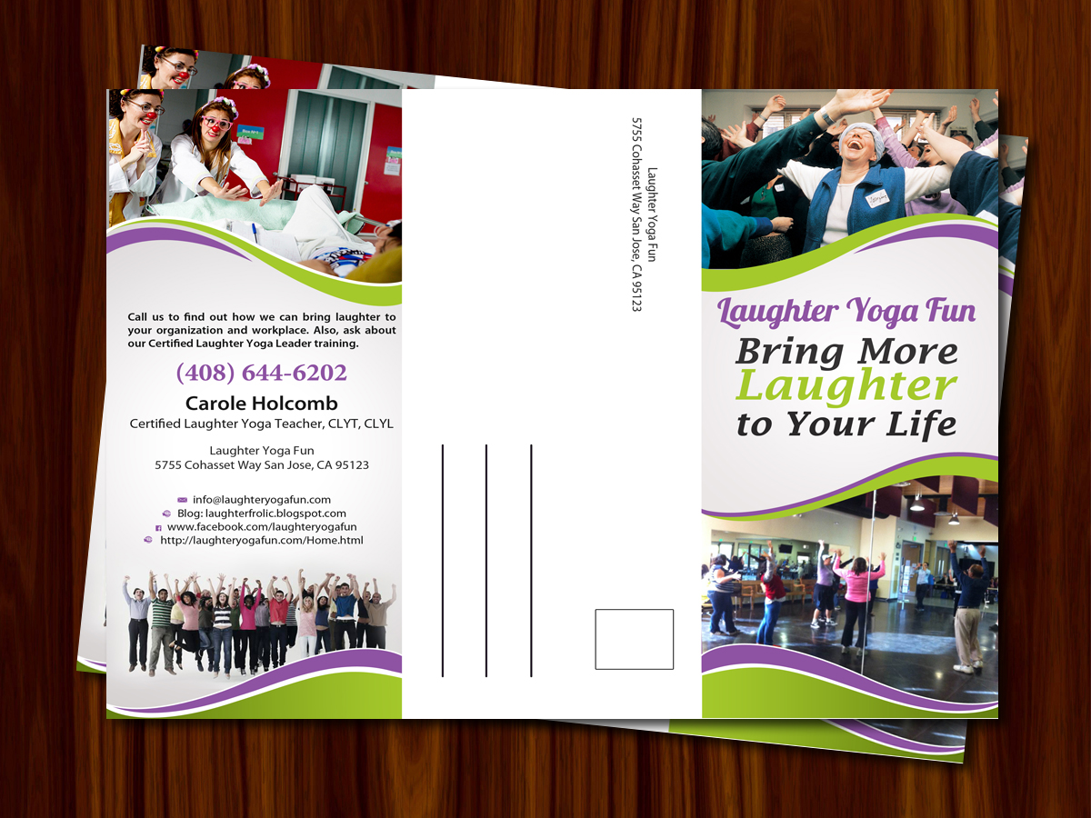 Flyer Design by debdesign for Laughter Yoga Fun | Design #9224169