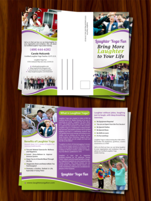 Flyer Design by debdesign for Laughter Yoga Fun | Design: #9248769
