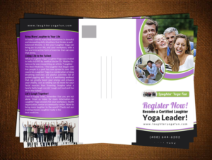 Flyer Design by creative.bugs for Laughter Yoga Fun | Design: #9217002